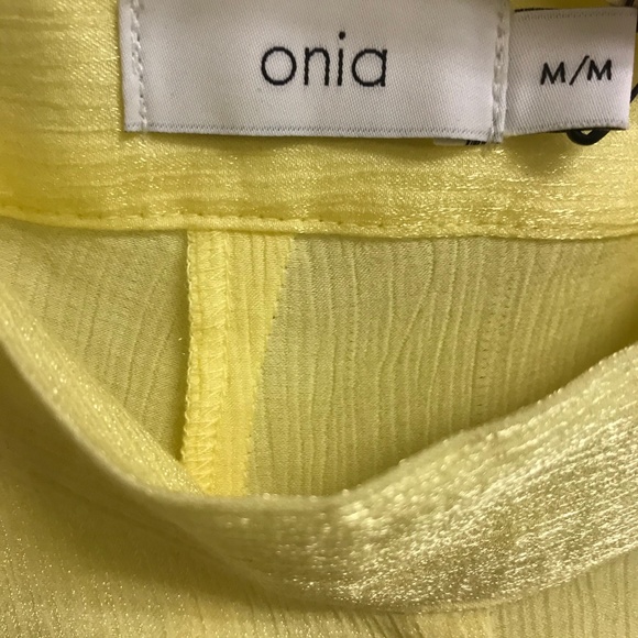 Onia Jodie High Waist Shimmer Cover-Up Pants NWT - Picture 6 of 9